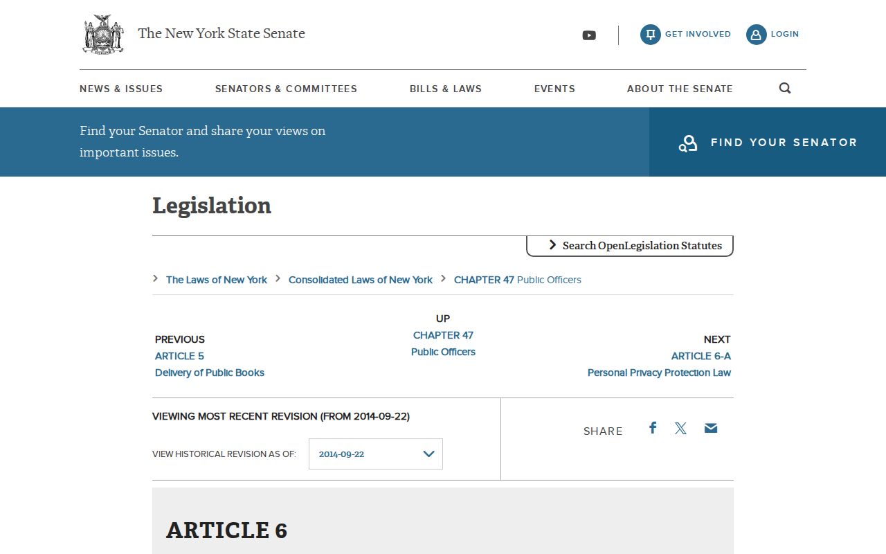 Liberty criminal record requests under New York Freedom of Information Law
